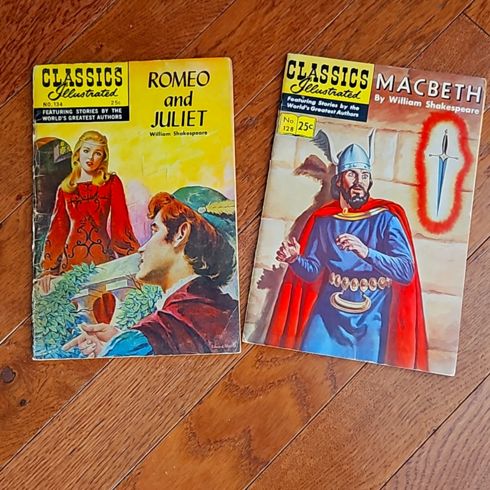 MAC BETH / and ROMEO and JULIET CLASSICS ILLUSTRATED